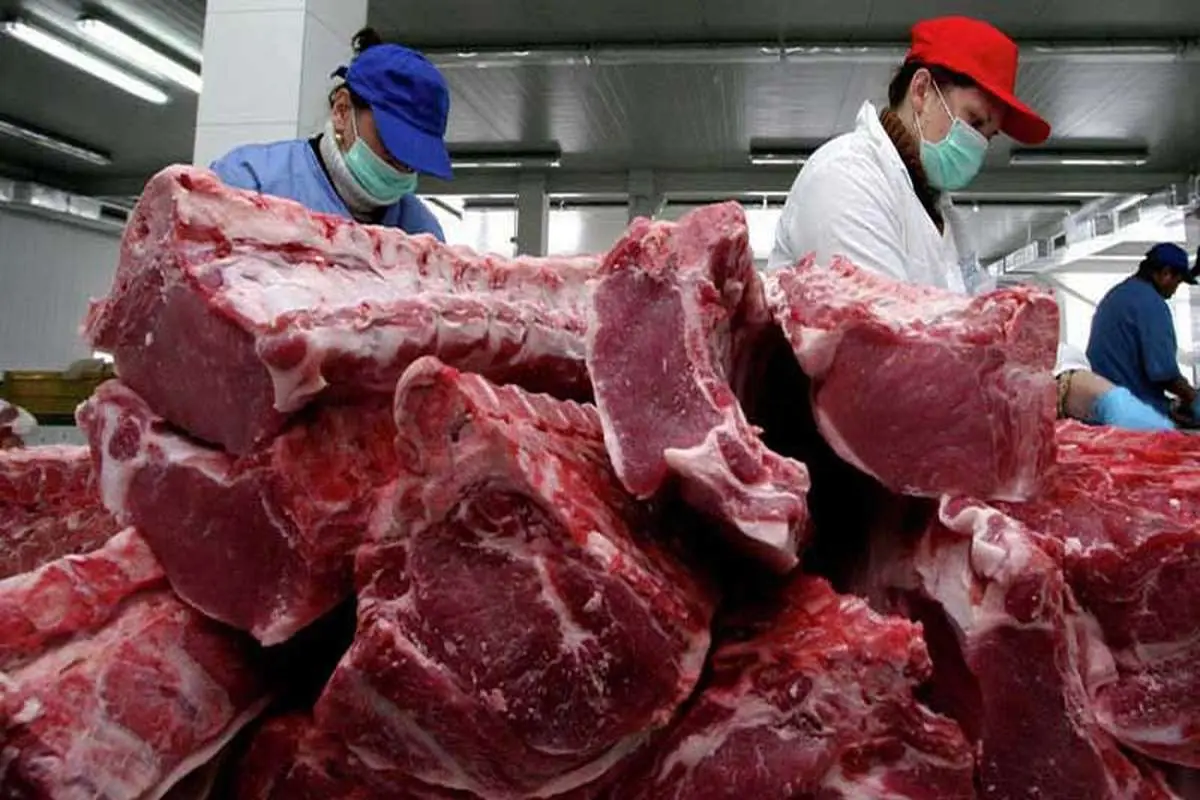 کاهش قیمت گوشت قرمز در یک سال