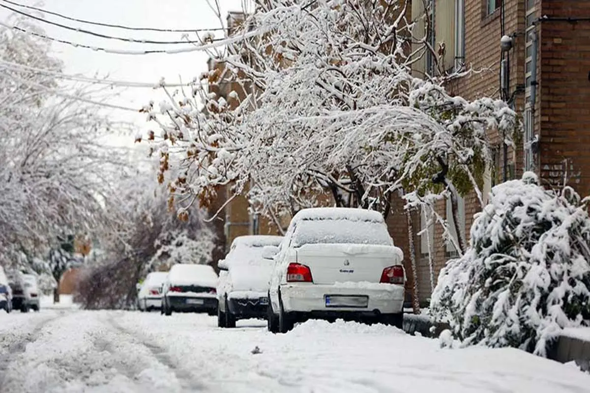 بارش برف در تهران از شنبه