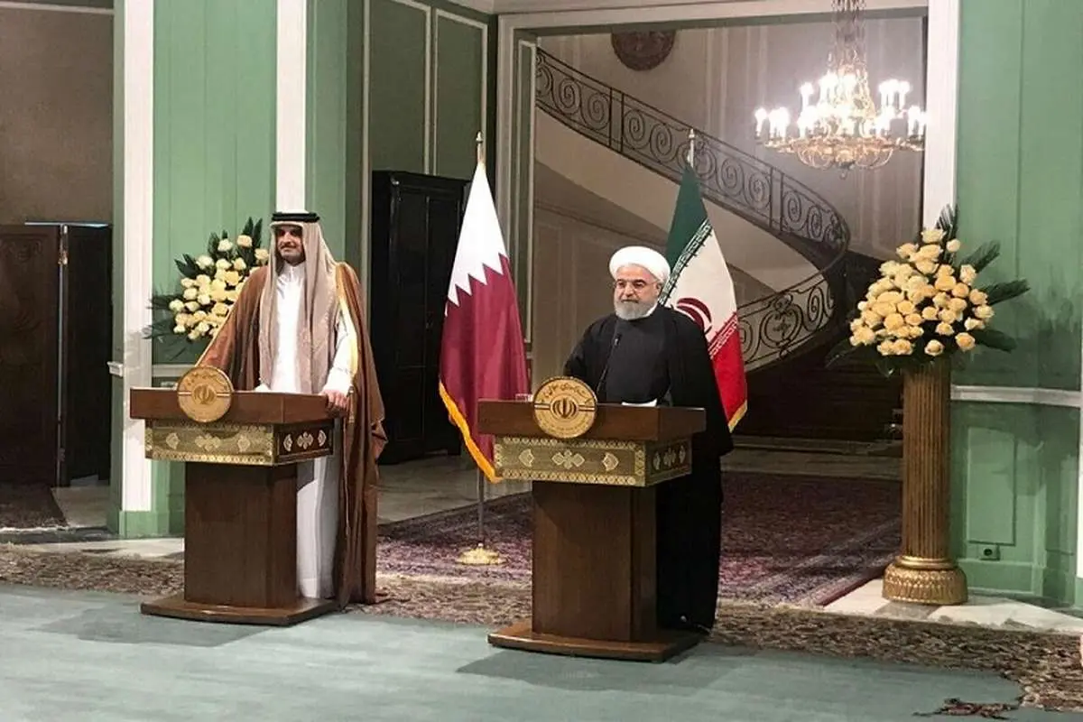 روابط سیاسی و اقتصادی ایران و قطر بیشتر می‌شود