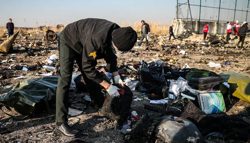 اخبار جدید از سقوط هواپیمای اوکراینی