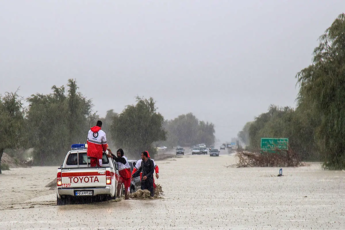 طغیان رودخانه در جنوب ایران (گزارش تصویری)