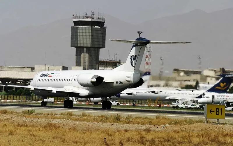پروازهای فرودگاه مهرآباد از سر گرفته شد
