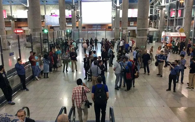 مسافران پروازهای چین به ایران معاینه می‌شوند