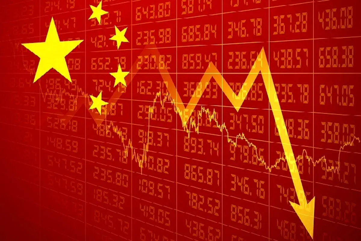 بدترین عملکرد بازار سهام چین در 12 سال گذشته / شانگهای کامپوزیت 9 درصد افت کرد