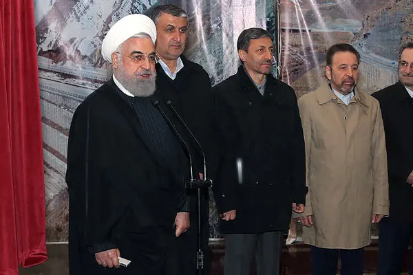 بازدید حسن روحانی از منطقه یک آزادراه تهران_شمال (گزارش تصویری)