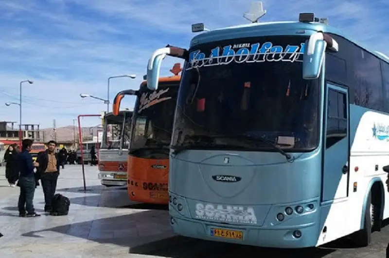 تردد اتوبوس‌ به استان‌های شمالی کشور آزاد است