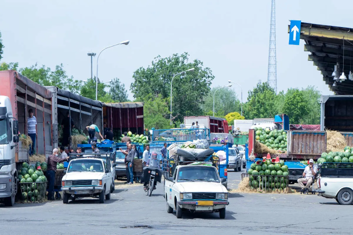 آخرین وضعیت بازار میوه و تره‌بار تهران به روایت یک گزارش تصویری