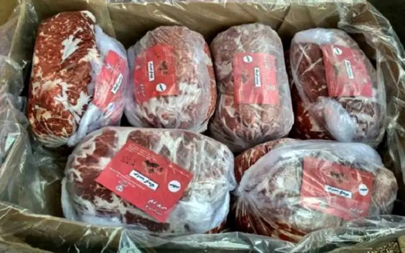 عرضه گوشت منجمد گوساله به قیمت ۵۵ هزار تومان