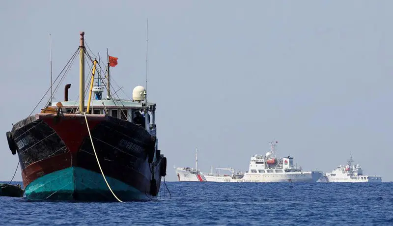 فعالیت کشتی‌های چینی در آب‌های جنوب کشور