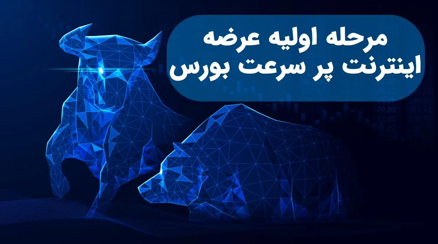 مرحله اولیه عرضه اینترنت پر سرعت بورس