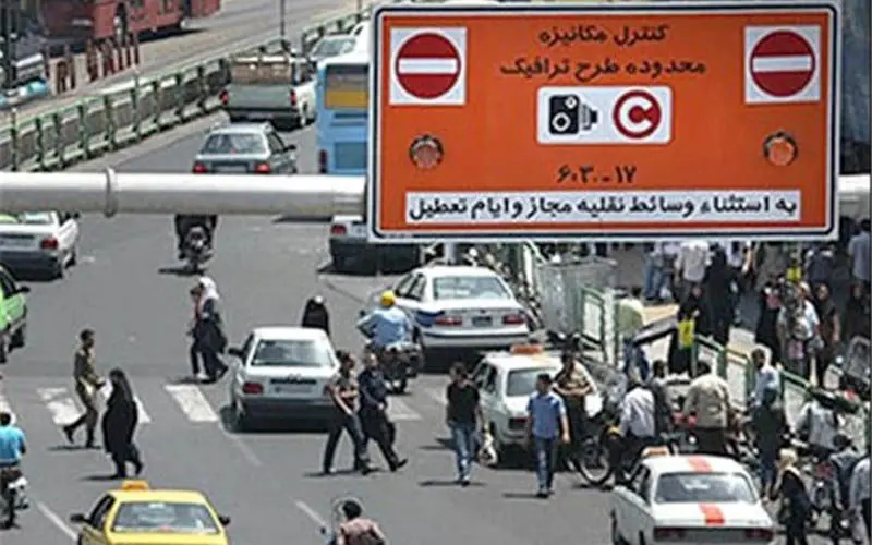 دوربین‌های طرح ترافیک تهران فردا روشن می‌شود