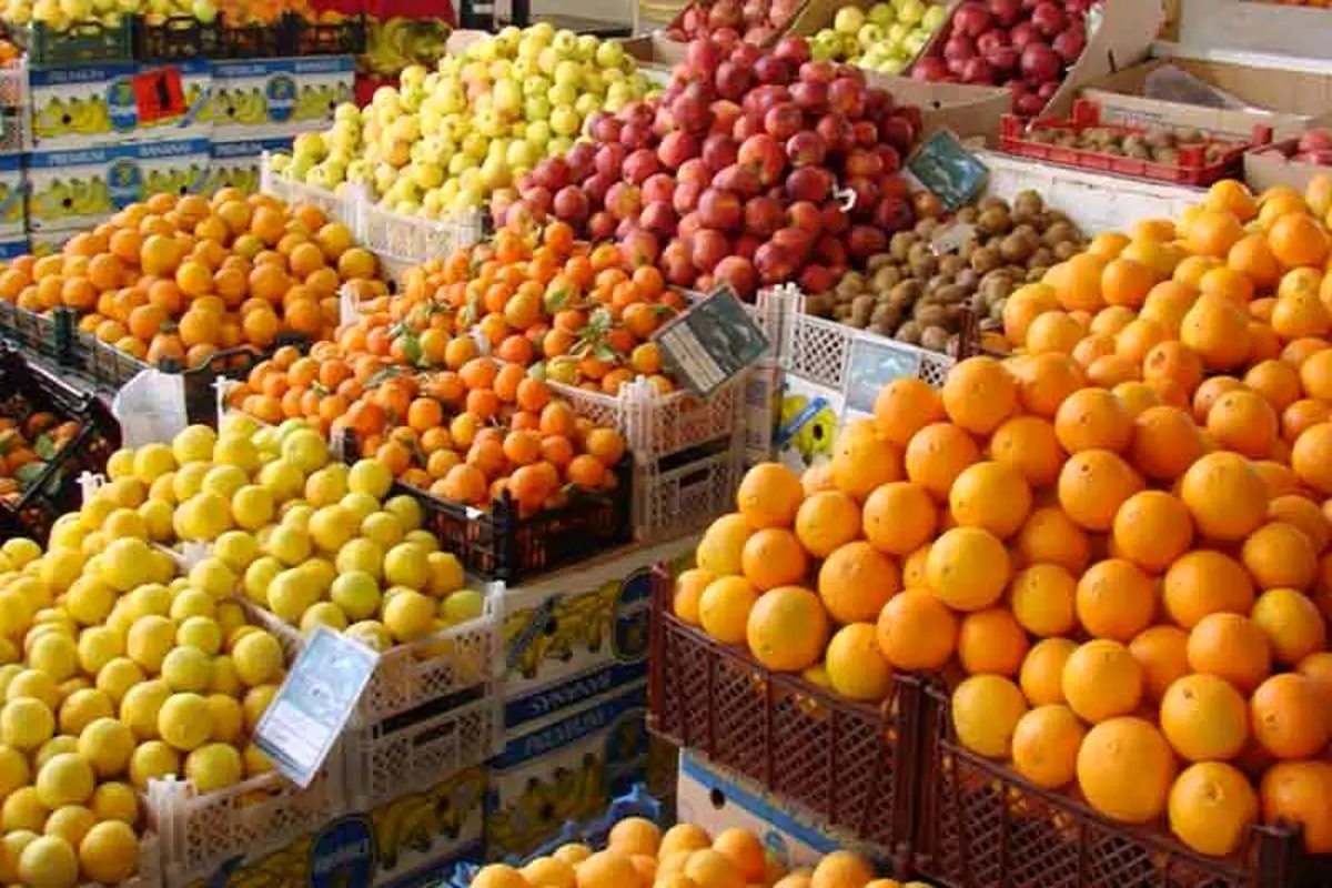 قیمت میوه و صیفی‌جات در مرکز عمده فروشی