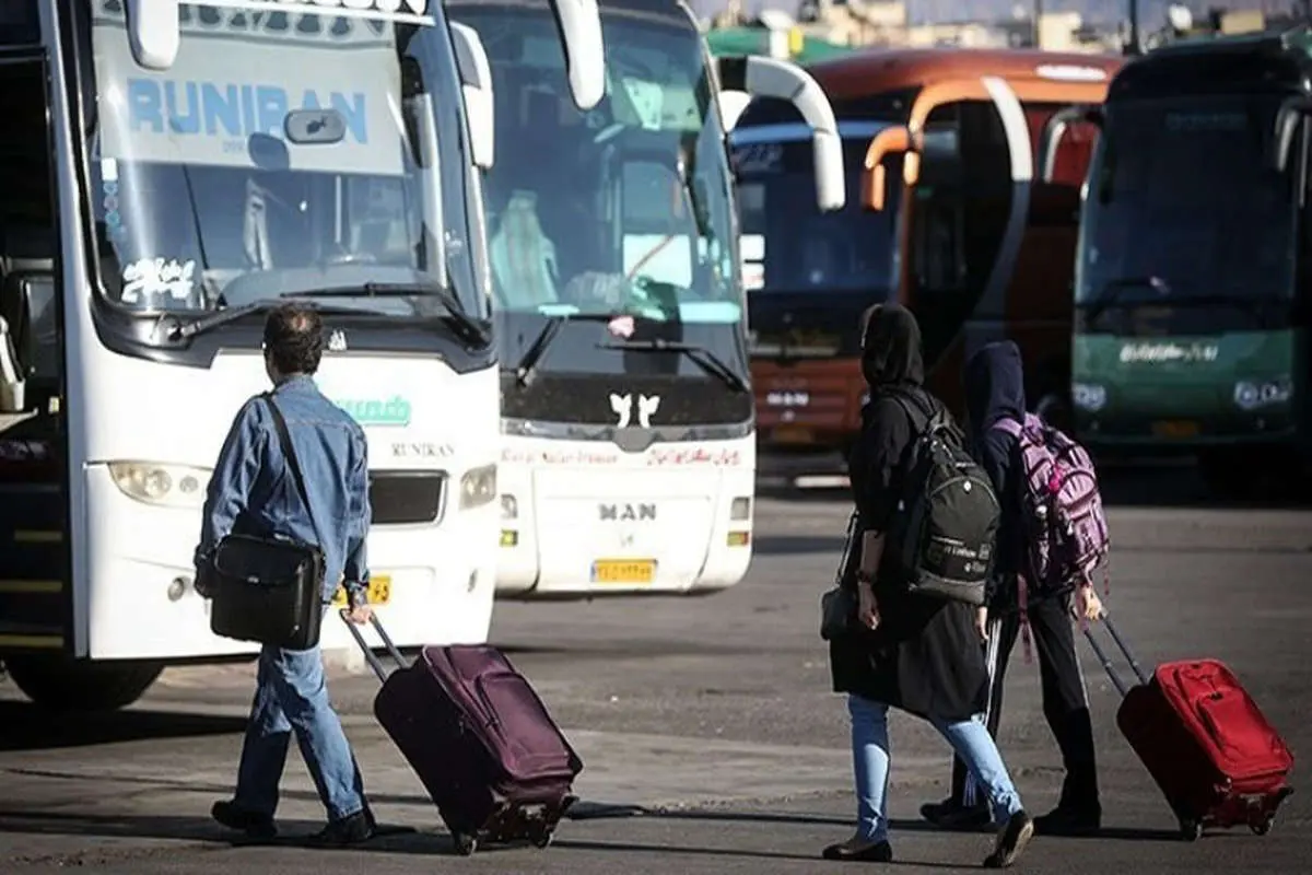 کاهش ۵۰ درصدی حمل مسافر با ناوگان عمومی بین شهری در نوروز