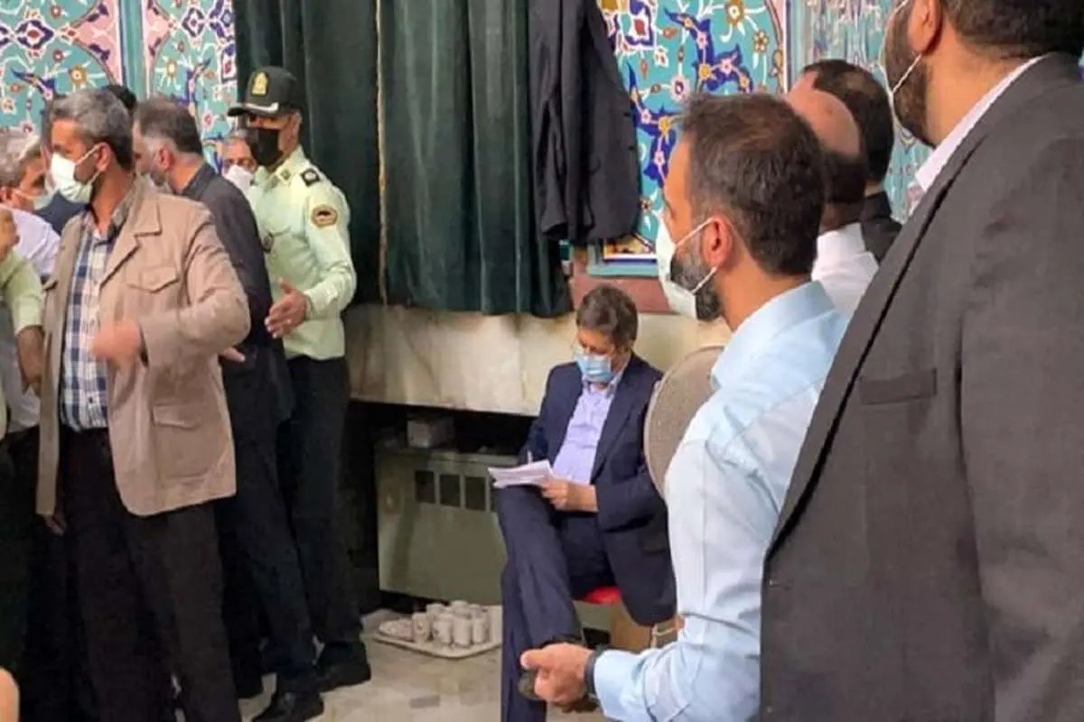 عبدالناصر همتی در حسینیه ارشاد رای داد