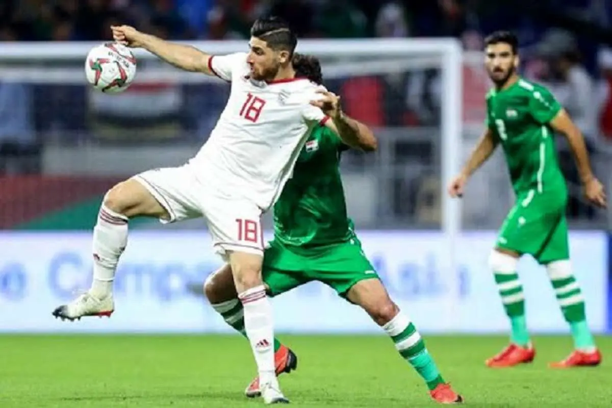 زمان بازی فوتبال ایران و عراق کی است؟