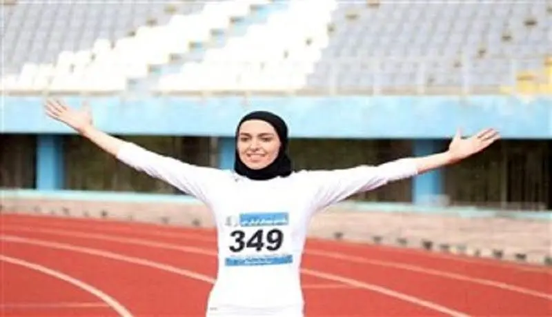 سریعترین دختر ایران المپیکی شد