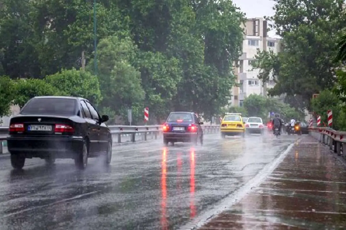 پیش‌بینی بارش باران در تهران و ۱۶ استان دیگر