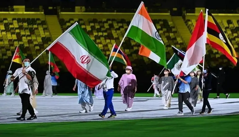 مراسم اختتامیه المپیک ۲۰۲۰ توکیو (فیلم و عکس) / ایران چندم شد؟