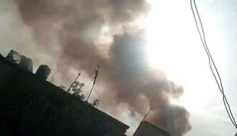 انفجار راکت در نزدیکی فرودگاه کابل (فیلم) / ادعای پنتاگون در مورد انفجار