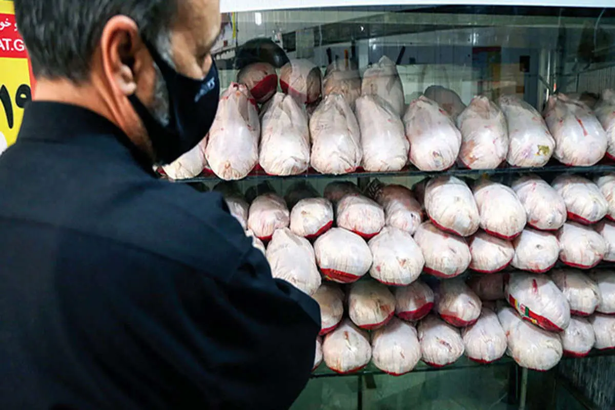 کاهش ۷ هزار تومانی قیمت مرغ در بازار