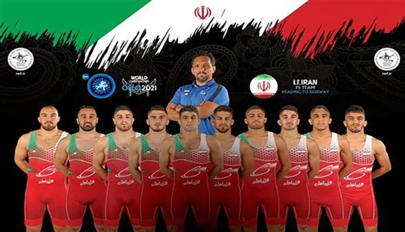 تیم ملی کشتی آزاد ایران سوم جهان شد