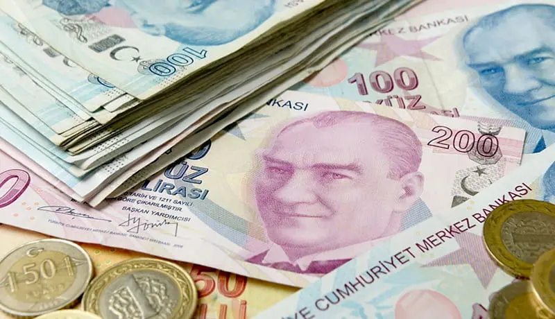 قیمت لیر ۲۸ دی ۱۴۰۰ / رشد درآمد مالیاتی ترکیه