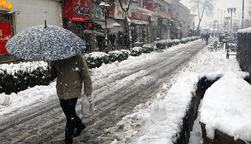 برف و باران مهمان اکثر استان‌های کشور