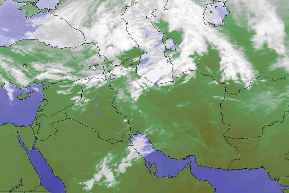 پیش بینی بارندگی در مناطق شمالی استان خراسان
