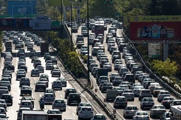 ترافیک نیمه سنگین در محور‌های منتهی به تهران