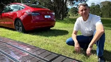 خودروهای الکتریکی جدید با انرژی خورشیدی شارژ می‌شوند!