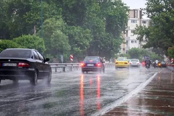 پیش‌بینی بارش باران در نقاط مختلف کشور