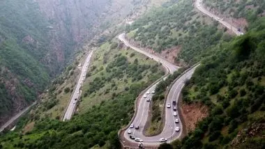 جاده چالوس و آزاد راه تهران_شمال یکطرفه شد