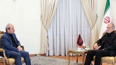 دیدار رئیس سازمان صداوسیما و دبیر شورای‌ عالی امنیت ملی با رئیس‌جمهور منتخب 