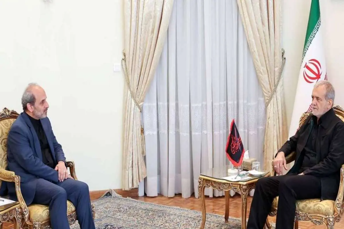 دیدار رئیس سازمان صداوسیما و دبیر شورای‌ عالی امنیت ملی با رئیس‌جمهور منتخب 