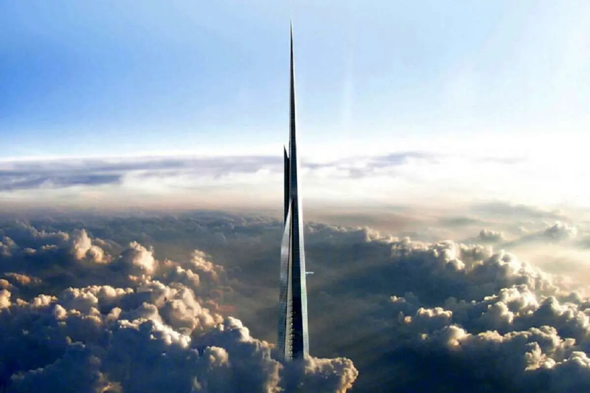 پروژه ساخت بلندترین آسمان خراش جهان در عربستان؛ برجی به ارتفاع ۲ کیلومتر 