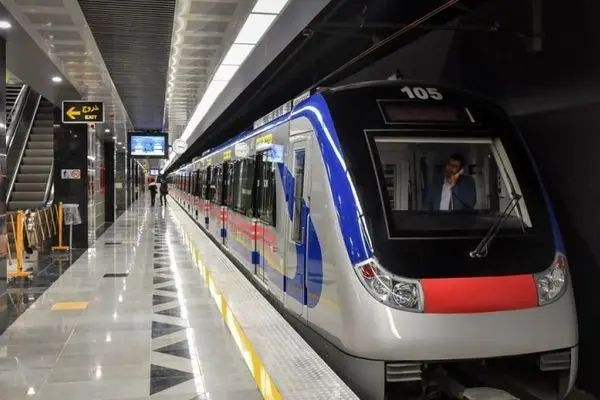 اختلال در خط یک متروی تهران