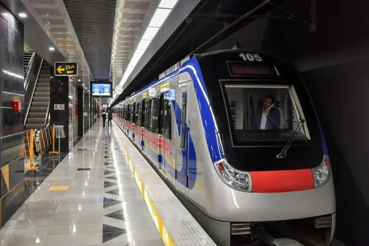 افزایش یک ساعتی ساعت کاری متروی تهران تا 14 فروردین