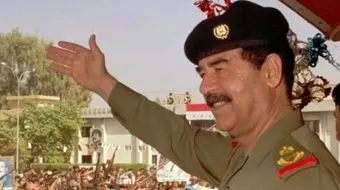 صدام حسین به ورزشگاه آزادی تهران آمد! + عکس