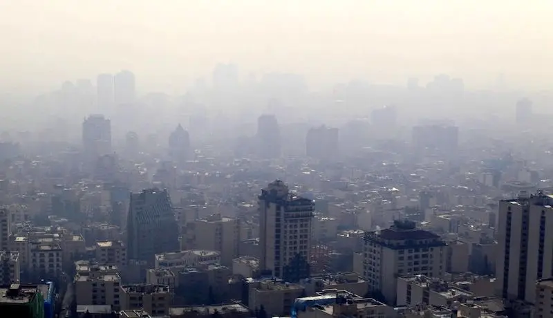 هوای تهران ناسالم برای گروه‌های حساس/ احتمال افزایش آلاینده‌ها تا فردا