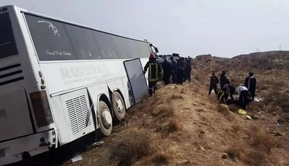 حادثه برای اتوبوس زائران ایرانی در سامرا/ ۳ نفر جان باختند