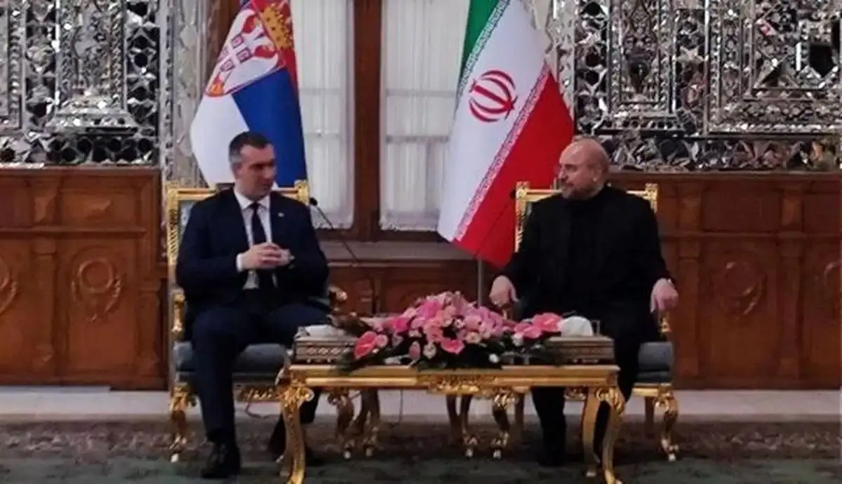 رئیس مجلس صربستان با قالیباف دیدار کرد