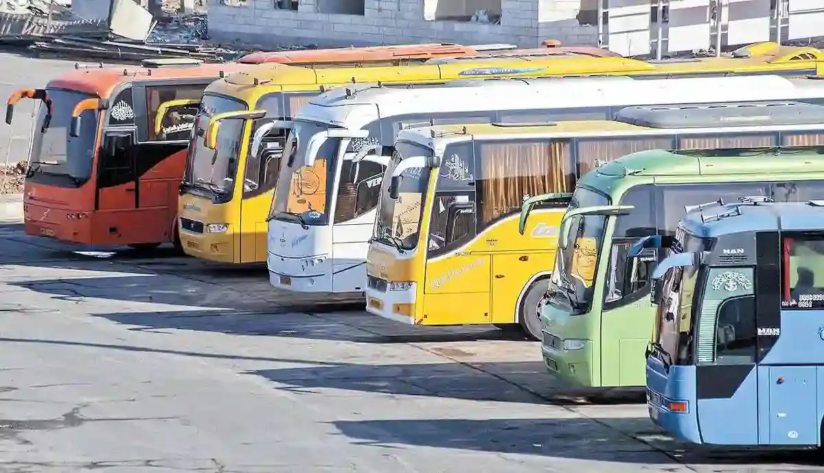 ۲۰۰۰ اتوبوس ویژه اربعین وارد ایران شد