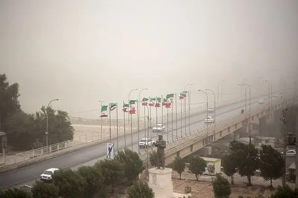 باد شدید استان تهران را در می‌نوردد