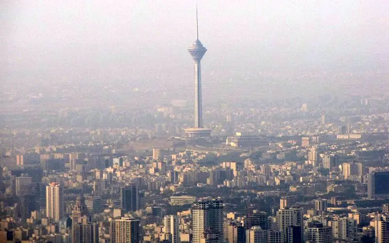 آخرین وضعیت هوا/ خیزش گردوخاک در نیمه جنوبی و غربی تهران