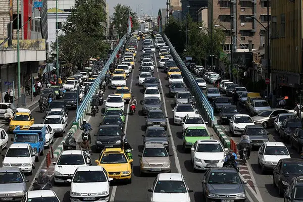 تردد نوروزی بیش از ۴۱ میلیون خودرو در تهران