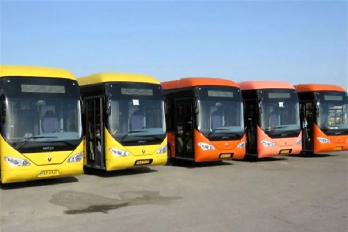 آمار تولید اتوبوس تا پایان مهر