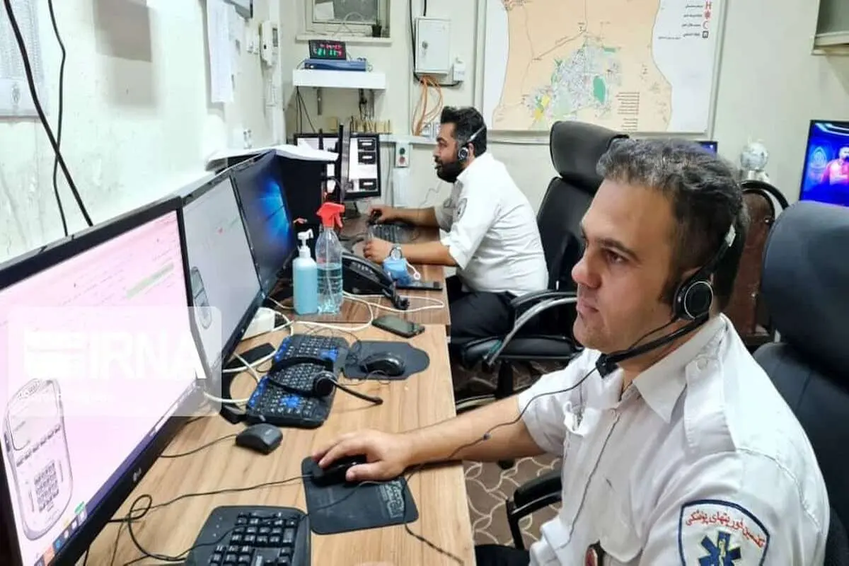 آمار عجیب مزاحمت های تلفنی برای اورژانس تهران طی یک هفته 