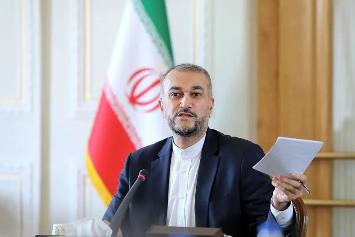 امیرعبداللهیان: دخالت‌ در ناآرامی‌ها فشار به تهران است