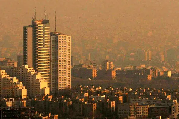  بازگشت آلودگی به هوای تهران / شاخص کیفیت روی عدد ۱۰۴ قرار گرفت