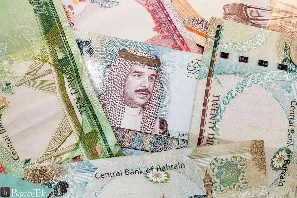 قیمت دینار بحرین امروز جمعه ۲۱ اردیبهشت ۱۴۰۳